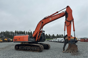 Excavadora de cadenas ZX350LC-5N de 2012 diseñada para trabajos pesados de movimiento de tierras y construcción - Product Image 2