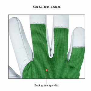 Gants mécaniques en cuir de chèvre, robustes, doux et confortables, résistants à l'abrasion, pour activités de plein air et usage domestique - Product Image 2