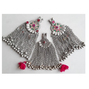 Colgantes hechos a mano, estilo Tribal, Kuchi Waziri, a la venta - Product Image 1