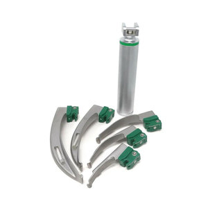 High Quality Reusable Stainless Steel Laryngoscope Set With LED <b>Light</b> 6 Fiber Manual Top Surgery <b>Professional</b> Medical Intubation - Product Image 6