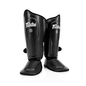 Protection de jambe en cuir personnalisée pour le kickboxing, protège-tibias jaunes sur mesure pour l'entraînement de Muay Thai - Product Image 3