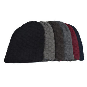 Deep Double Fold Detail <b>Beanie</b> Hat Men Storage Heavy <b>Fleece</b> Sportswear Heavy Weight Warm Skull Covers - Product Image 5