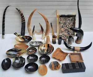 Taza de cuerno de búfalo Natural de alta calidad con asa de alta calidad para cerveza, vino, hidromiel, cerveza/bebida - Product Image 5