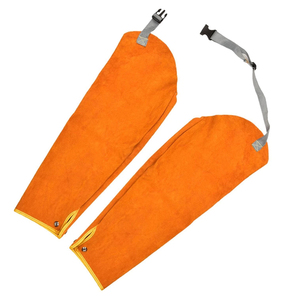 Mangas de Soldadura de Cuero de Alta Calidad, Último Modelo, para Taller, con Correa Ajustable, Color Personalizado, Suministro de Fábrica, Protección Completa para el Brazo - Product Image 1