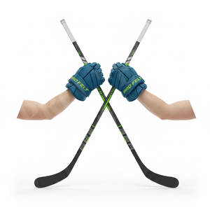 Nouveaux gants de hockey sur glace en cuir PU personnalisés, rembourrés, protecteurs, légers, durables, avec logo personnalisé - Product Image 3