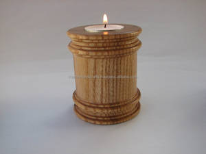 Soporte de luz en T de resina y madera hecho a mano de alta calidad para decoración del hogar y propósito de iluminación de festivales - Product Image 3