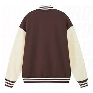 <b>Men's</b> Fashion <b>Varsity</b> <b>Jacket</b> Casual Letterman Baseball <b>Bomber</b> <b>Jacket</b> Classic College Button Up Outerwear Spring Fall Streetwear - Product Image 3