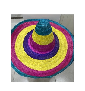 Mini các loại màu sombrero paja Mexican mũ rơm thường đi xe đạp trượt tuyết thể thao cho mùa hè bên bãi biển du lịch hoạt động ngoài trời - Product Image 2