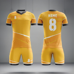 Camiseta de fútbol de sublimación personalizada de alta calidad, pantalones cortos de fútbol transpirables, chándal de entrenamiento, ropa deportiva 25-26, uniformes de fútbol - Product Image 1
