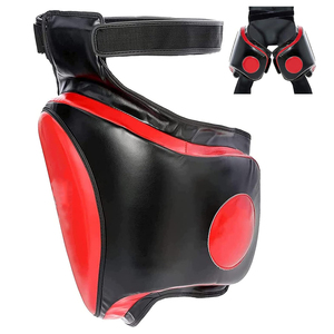 Protectores de Muslos con Logotipo Personalizado, Equipo de Protección para Kickboxing, Construcción de Cuero Duradero, Nuevo Protector de Boxeo Tailandés de Moda - Product Image 1