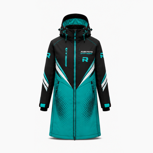 Vestes longues matelassées classiques pour l'hiver, textiles chauds, manteaux longs décontractés, vente en gros, OEM, faible MOQ - Product Image 5