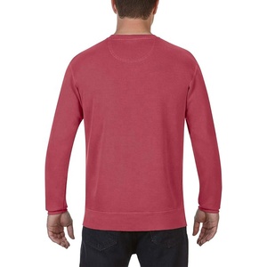 Sudadera sostenible para hombre, Sudadera de cuello redondo de lana de algodón de bambú, jerséis de lana ecológicos para hombres - Product Image 5