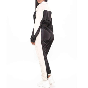 Ensemble de survêtement coupe-vent d'hiver grande taille à capuche pour femme, dernière collection, 100 % polyester, séchage rapide - Product Image 4