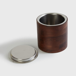 Cubo de hielo de madera de haya de la mejor calidad a un precio increíble. Cubos de hielo de madera artesanales para bebidas y vino. - Product Image 3