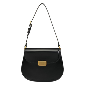 Sac à bandoulière en cuir blanc avec rabat, style minimaliste, sangle unique, pour toutes les saisons, usage quotidien - Product Image 6