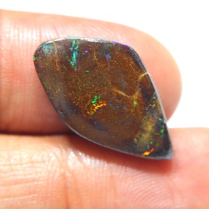 Ópalo de Boulder Koroit Natural Australiano de Alta Calidad, Cabujón de Ópalo de Boulder de Australia para la Fabricación de Joyas, Gema - Product Image 1