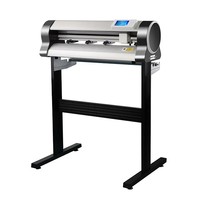 Plotter de corte de vinilo de corte de contorno automático con función de escaneo de cámara de servomotor
