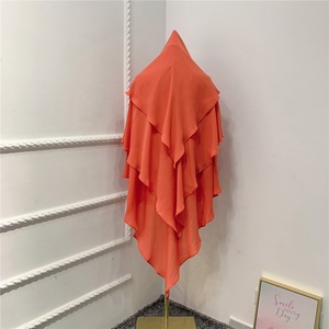 Vêtements islamiques pour femmes musulmanes, foulard Hijab, couvre-chef, vêtement de prière, robe de tête, 2023 - Product Image 5