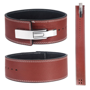 Ceinture de musculation pour haltérophilie, ceinture de levage de poids à double boucle antidérapante pour squats, soulevé de terre, développé couché - Product Image 1