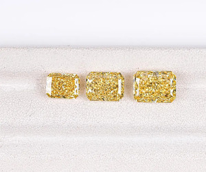 Diamante CVD Cultivado en Laboratorio, Corte Radiante, Color Amarillo Fantasía, Piedra Suelta Solitaria, Certificado IGI, para Joyería - Product Image 6