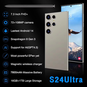 โทรศัพท์มือถือรุ่นใหม่ที่เรียบง่าย S24อัลตร้า16G + 1TB 5G สำหรับโทรศัพท์มือถือแอนดรอยด์14 - Product Image 3