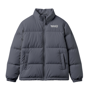 Chaqueta de Invierno Personalizada 2025, OEM ODM, Acolchada, Térmica, Cálida, Aislante, para Exteriores, con Estampado, Cuello Alto, Chaqueta Inflable - Product Image 2