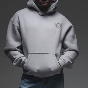 Sudadera con capucha extragrande de tela cómoda y transpirable para hombre, informal, para uso al aire libre y de viaje, con bolsillo canguro y capucha ajustable. - Product Image 5