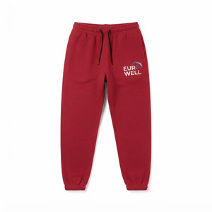 Pantalon de jogging unisexe léger et respirant à impression numérique personnalisée, mélange polyester/coton, coupe classique, décontracté, avec cordon élastique - Product Image 3