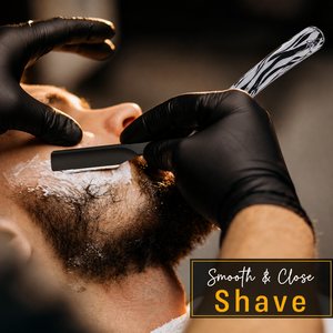 Navaja de Afeitar Recta Vintage Luminex Impex con Mango de Concha de Abulón y Acero al Carbono, Lista para Usar en Barberías y Salones - Product Image 3