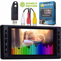 Convertitore Video2Digital 3.0 Terza Generazione - Schermo LCD da 5 Pollici - Registra Video e Audio da VCR VHS a MP4 Digitale