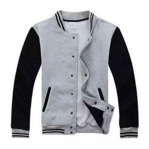 Chaqueta de piel de oveja acolchada tipo Letterman, hecha a medida, de talla grande, con logotipo impreso, colección de invierno, precio bajo. - Product Image 5