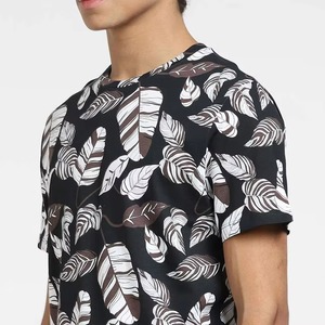 เสื้อยืดลำลองผู้ชาย ดีไซน์สั่งทำได้ ทันสมัย สีพื้น ทรงโอเวอร์ไซส์ แขนสั้น ทรงเข้ารูป ใส่สบายสำหรับฤดูร้อน - Product Image 3