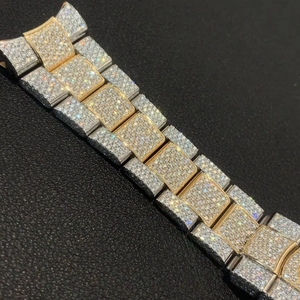 Reloj automático de alta calidad estilo hip-hop con movimiento TW/CN, reloj automático con diamantes de moissanita VS, reloj de lujo con moissanita VVS. - Product Image 5