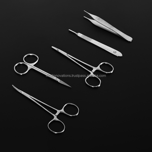 Kit d'instruments chirurgicaux vétérinaires pour stérilisation, marqués CE ISO, en acier inoxydable réutilisable, qualité A+, instrument orthopédique - Product Image 5