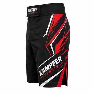 Pantalones Cortos de MMA para Hombre, Nuevo Modelo, 100% Poliéster, Tejido Elástico, Transpirable, de Secado Rápido, para Entrenamiento de Lucha UFC, Ropa Deportiva a la Moda - Product Image 3