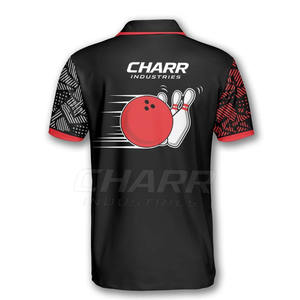 Maillot de bowling personnalisé pour équipe, respirant, grande taille, léger, séchage rapide, matériau antibactérien pour les matchs en intérieur et en extérieur - Product Image 3