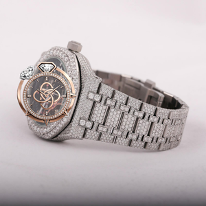 Factory Direct Full Moissanite <b>Diamond</b> <b>Watch</b> Men Luxury VVS Stone Automatic Wristwatch - Product Image 4