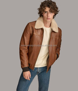 Chaquetas de cuero de vaca para hombre, chaquetas de cuero de calidad superior, transpirables, personalizadas para motocicleta, chaquetas de cuero genuino para hombre - Product Image 6