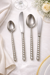 Juego de vajilla para banquetes, juego de cubiertos para catering, utensilios para restaurantes de alta cocina, cubertería para decoración de mesas de eventos, juego de vajilla para fiestas. - Product Image 3