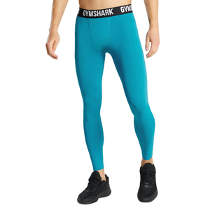 Leggings de sport personnalisés pour hommes de qualité supérieure, ultra-extensibles, à taille haute, avec design sans couture - Product Image 1