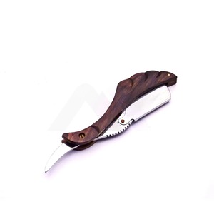Rasoir droit professionnel personnalisable pour hommes, en acier inoxydable de qualité supérieure, avec système de verrouillage coulissant, lame unique pour le rasage du visage, élégant - Product Image 2