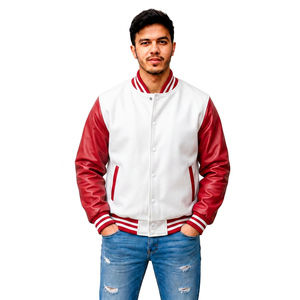 Fabricant de vestes universitaires en laine personnalisées, vêtements de rue, vêtements d'extérieur, vente en gros, vêtements à marque privée, fournisseur OEM - Product Image 4