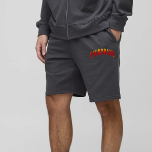 Custom Embroidery logo Summer casual wear Shorts for mens with Drawstrings custom printed French Terry Sweat Shorts for mens - Product Image 1