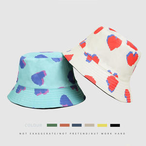 Chapeau Bob Unisexe Rose à Pois pour Enfants, Style Décontracté Printemps-Été, Tissu Polyester, Œillet Fortleo - Product Image 1