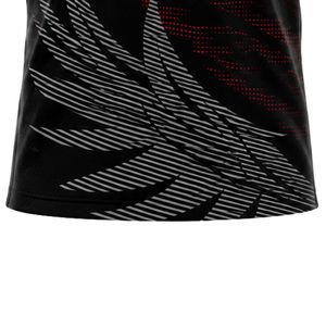 Camiseta de Baloncesto Negra y Roja para Hombre, Sin Mangas, Uniforme de Equipo, Transpirable, Ligera, para Entrenamiento Atlético, Partidos Deportivos y Rendimiento - Product Image 6