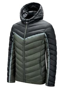 ที่มีคุณภาพสูงOEMสีดำฤดูใบไม้ร่วงUnisexที่กำหนดเองแจ็คเก็ตปักเป้าลงแจ็คเก็ตสำหรับผู้ชาย - Product Image 2