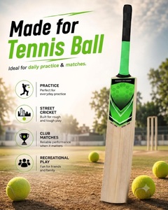 Bates de Cricket de Madera de Sauce Duraderos y Populares Según las Demandas del Cliente, Fabricados con Material de Madera Irrompible - Product Image 2