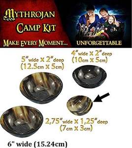 Bol de service en corne polie écologique pour la maison et la cuisine, articles de table pour hôtels et fêtes, accessoires de repas, prix de gros - Product Image 4