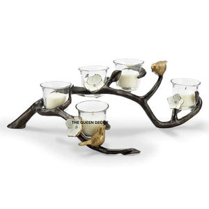 Portavelas Decorativo para Sala de Estar, Diseño Estándar, Portavelas Único de Hormigón con Forma de Serpiente, al Mejor Precio - Product Image 3