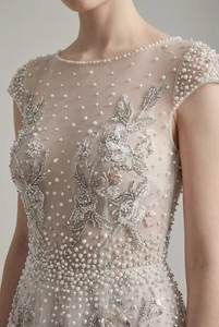 Robe de Soirée Asymétrique Rose en Tulle avec Appliques Florales 3D Personnalisées, Nouvelle Collection 2026, Robe de Bal Haut de Gamme, Tenue de Cérémonie de Boutique, Fabrication en Usine - Product Image 4